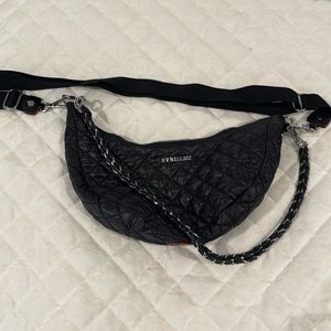 MZ Wallace Luna Black shoulder bag